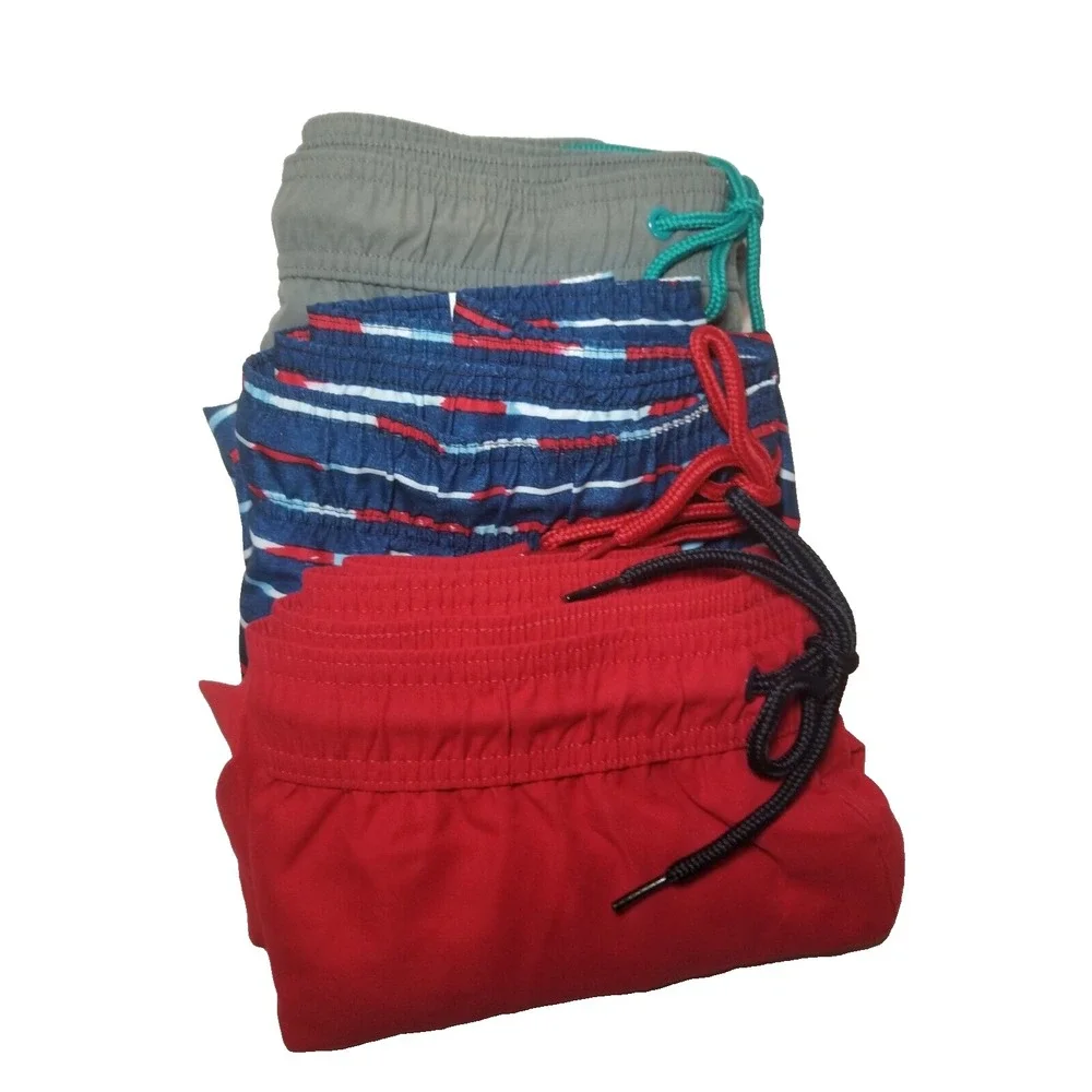 3 Pair NWT George Above Knee UPF 50+ Swim Mesh Lining‎ Pockets Size 3XL (48-50)