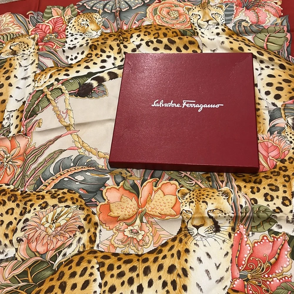 Salvatore Ferragamo luxurious silk