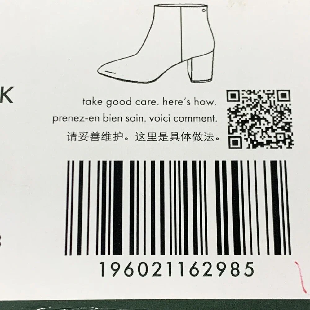 Kate Spade New‎ York Women's Pointed Toe Black Glitter Heeled Booties [Size 9 B]