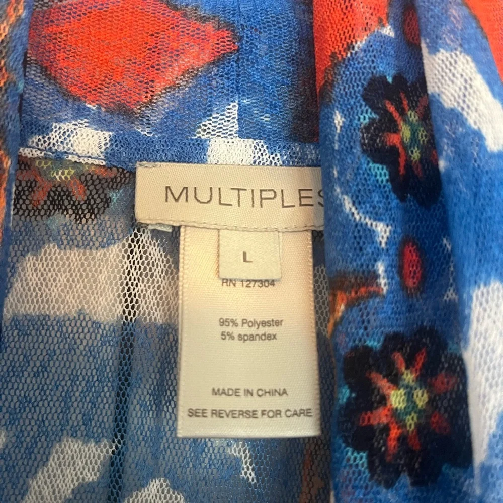 Multiples sheer floral