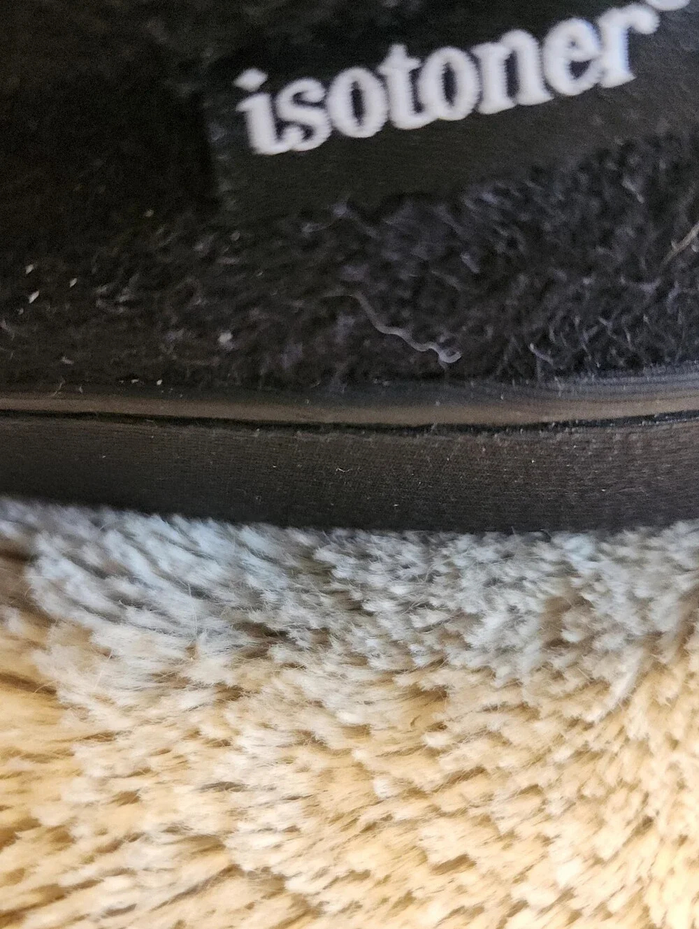 isotoner soft black