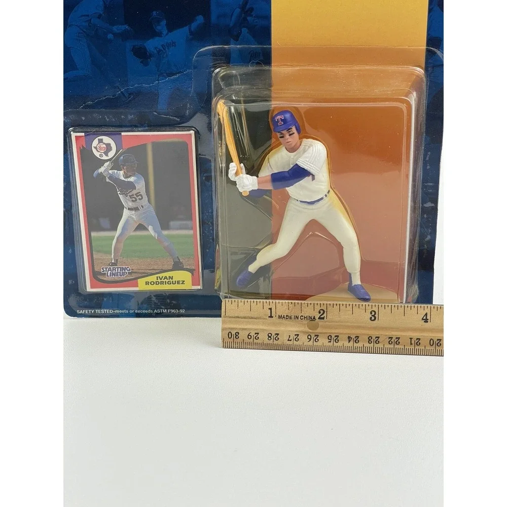 Starting Lineup 1994 Ivan Rodriguez Texas Rangers Baseball MLB SLU