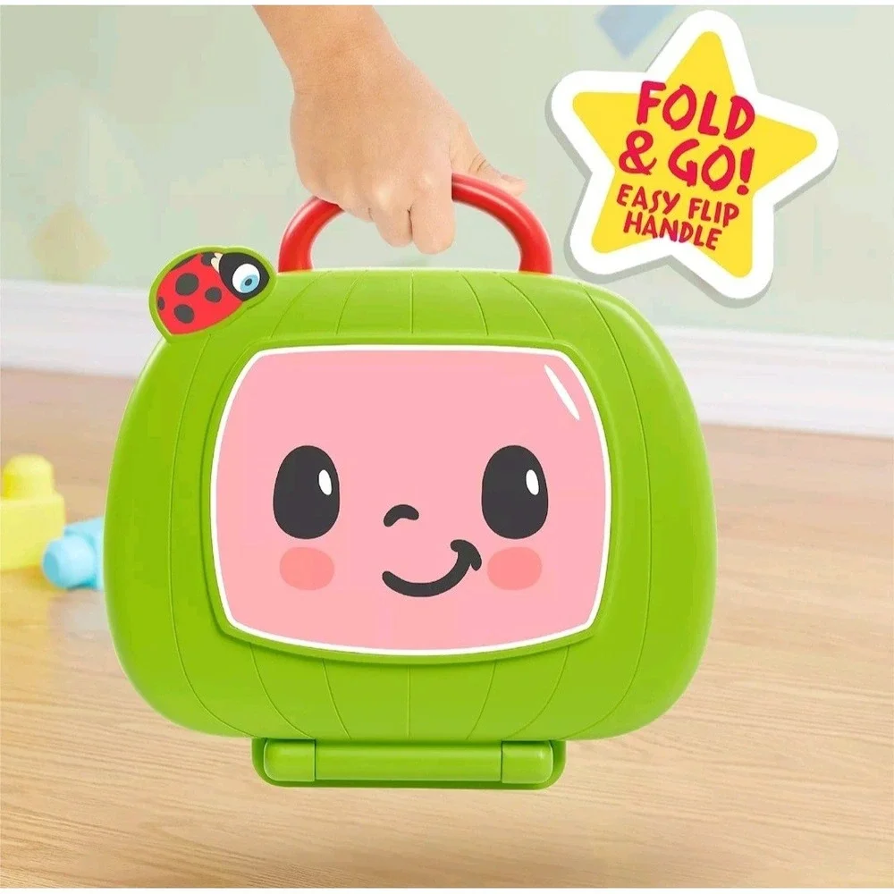 CoComelon Sing and Learn Laptop Toy for Kids, Lights, Sounds, and Music Encou...