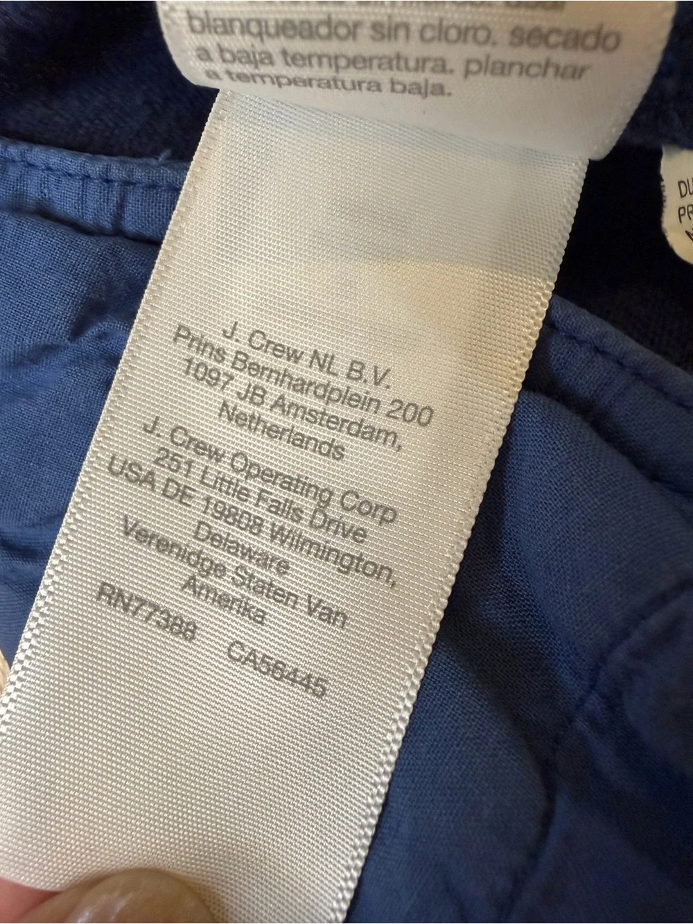 Madewell men blue