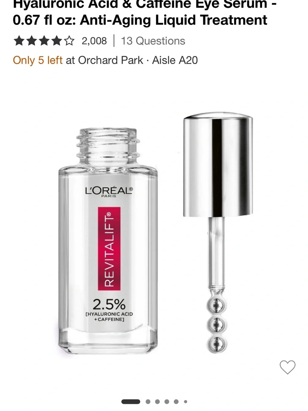 N/A oréal revitalift