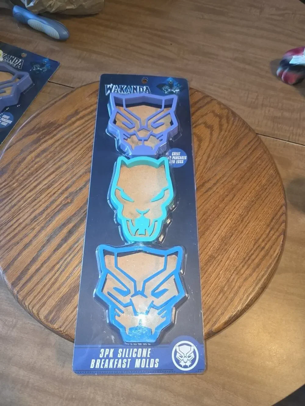 Wakanda 3-Pack Silicone Breakfast Molds