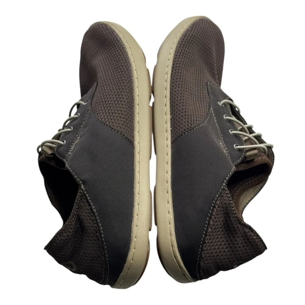 OluKai Nohea Moku Comfort Sneakers Men’s Size 8 10283-6363 Brown Slip On