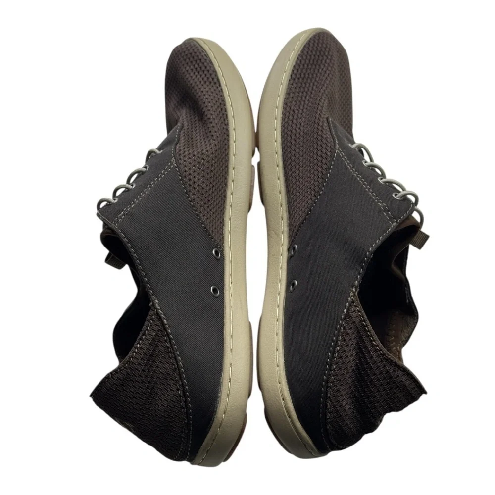 OluKai Nohea Moku Comfort Sneakers Men’s Size 8 10283-6363 Brown Slip On