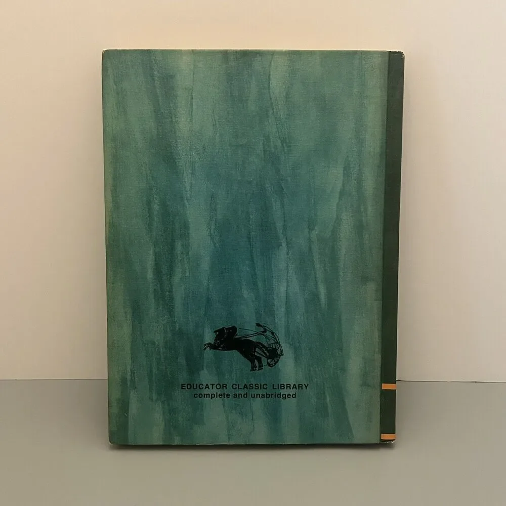 20,000 Leagues Under The Sea by Jules Verne Educator Classic Library 1968 Book