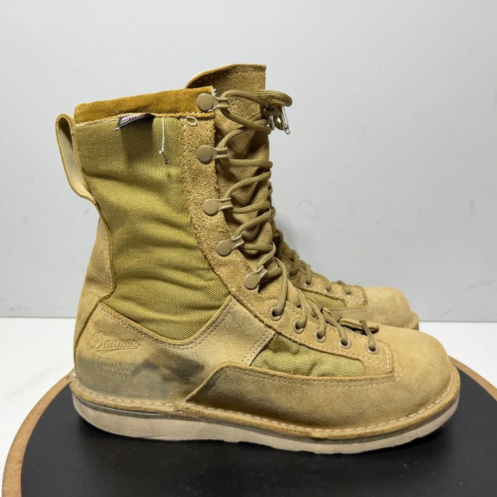 Danner Desert Acadia Men 8 EE Tactical Combat Boots Mojave Tan Military Military