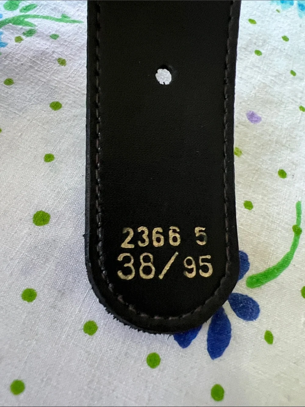 Pierre Cardin Belt Buckle (Leather Belt) - 38/95