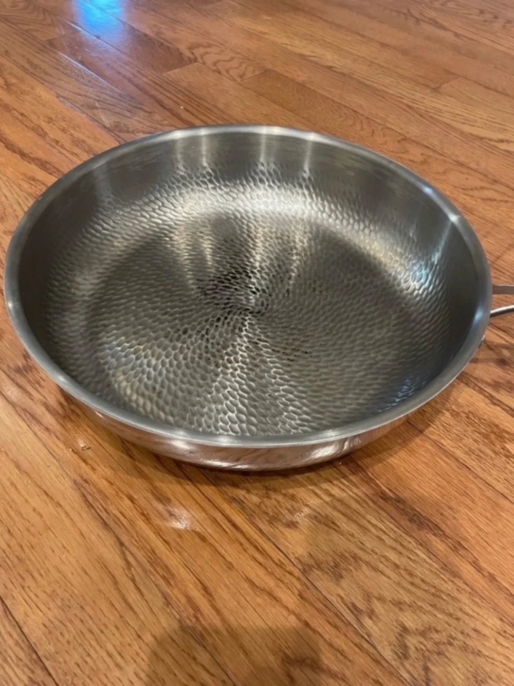 Plateful Titanium Frying Pan with Glass Lid - Silver