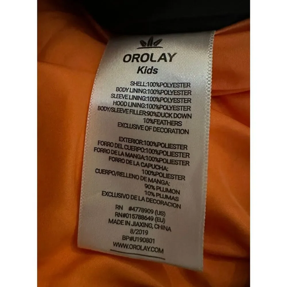 Orolay thickened kids down