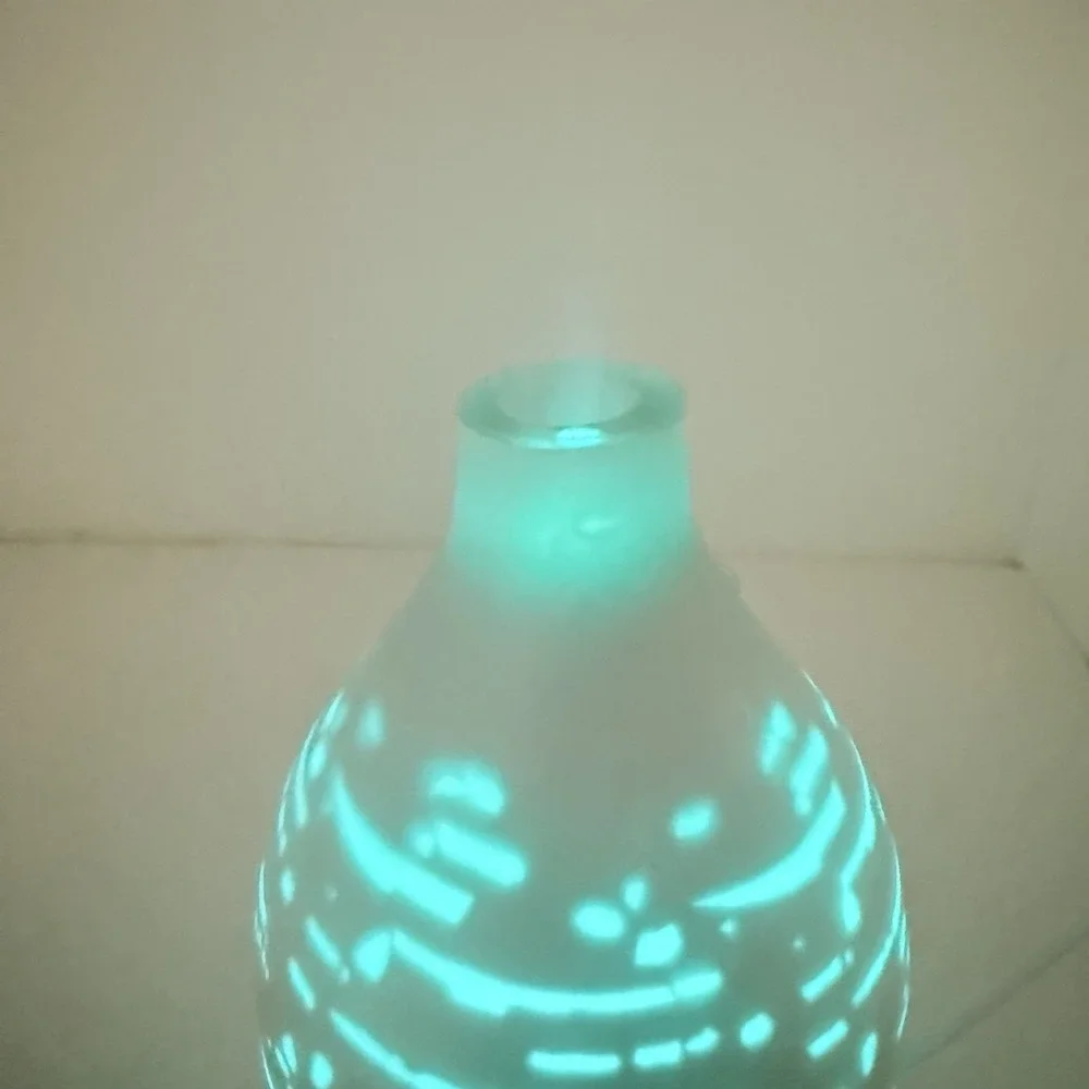 Tommy Bahama Ultrasonic Aromatherapy Diffuser Color Changing Light‎ Mist Tested