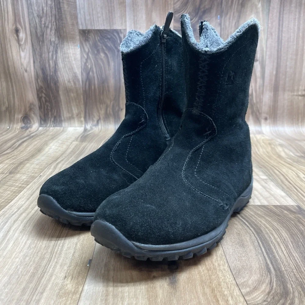 Sorel Boots Maribel Women's 6 Mid-Calf Thinsulate Waterproof Black Inside Zipper