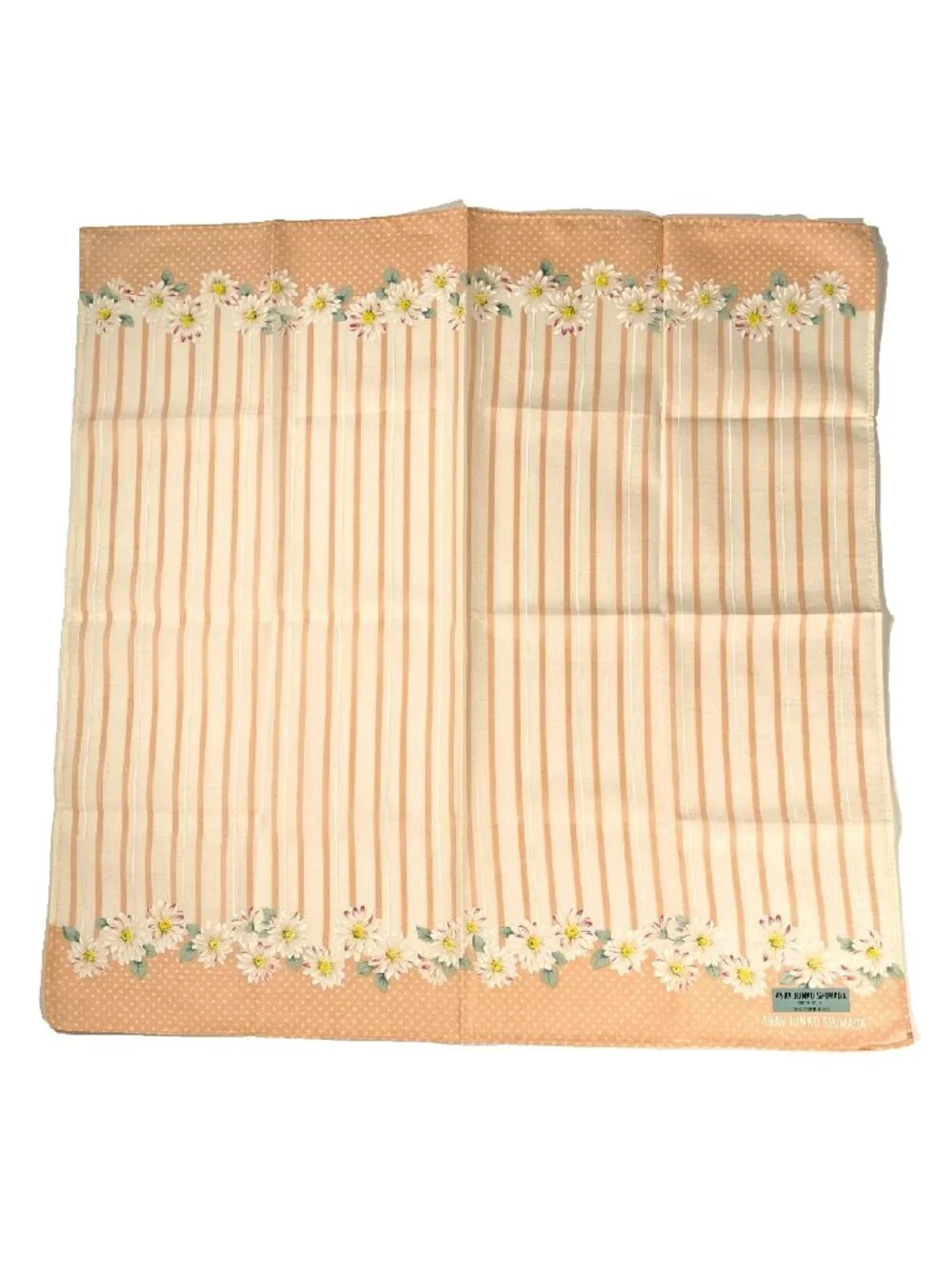 NWT 49 AV Junko Shimada Cotton Daisy Scarf