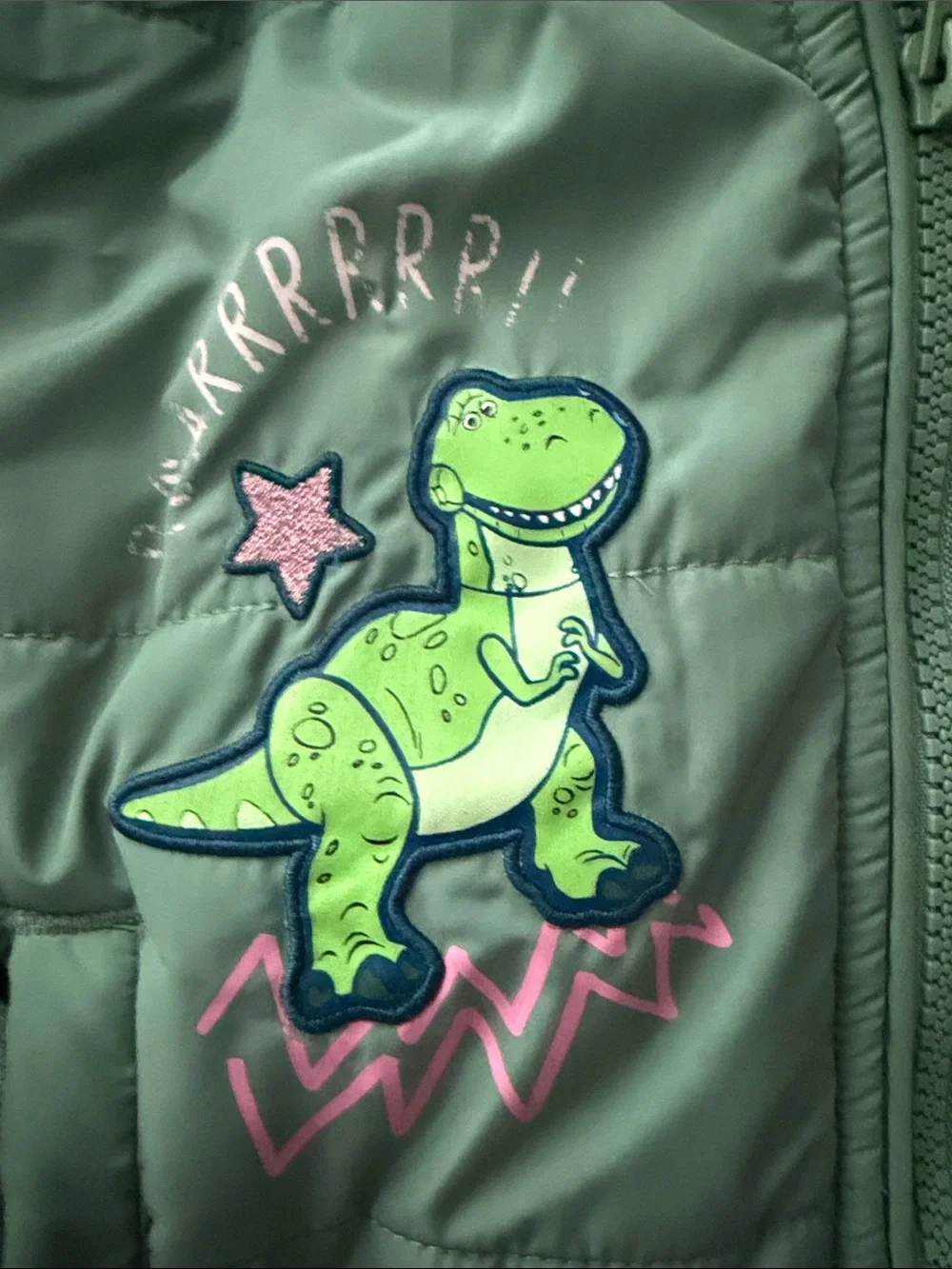 Disney branded quilted