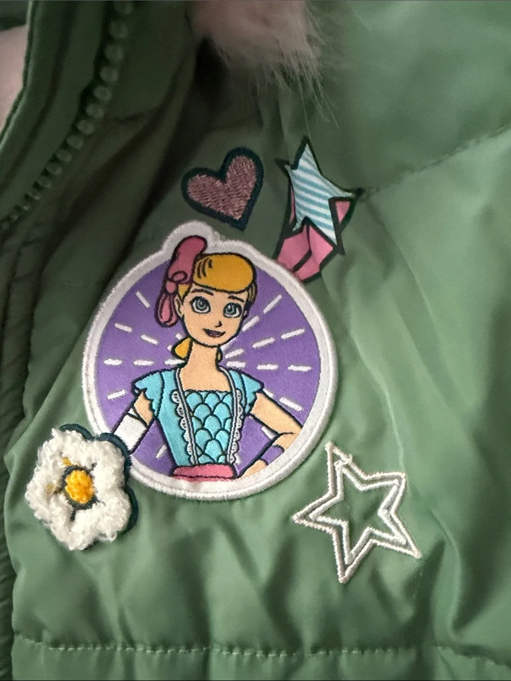 Disney branded quilted