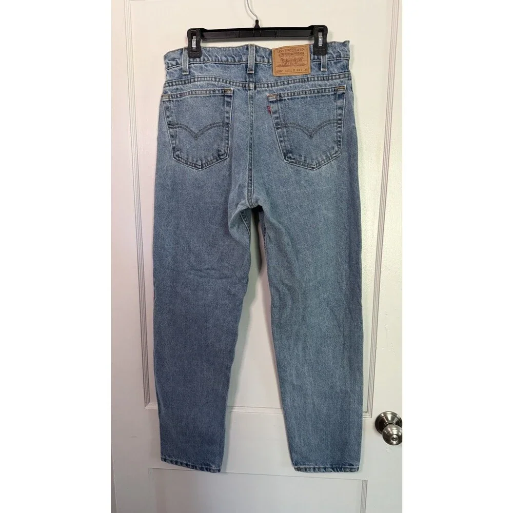 Vintage 1996 Levi's 550 USA Made Jeans Mens 34x30 Relaxed Tapered 550-4891