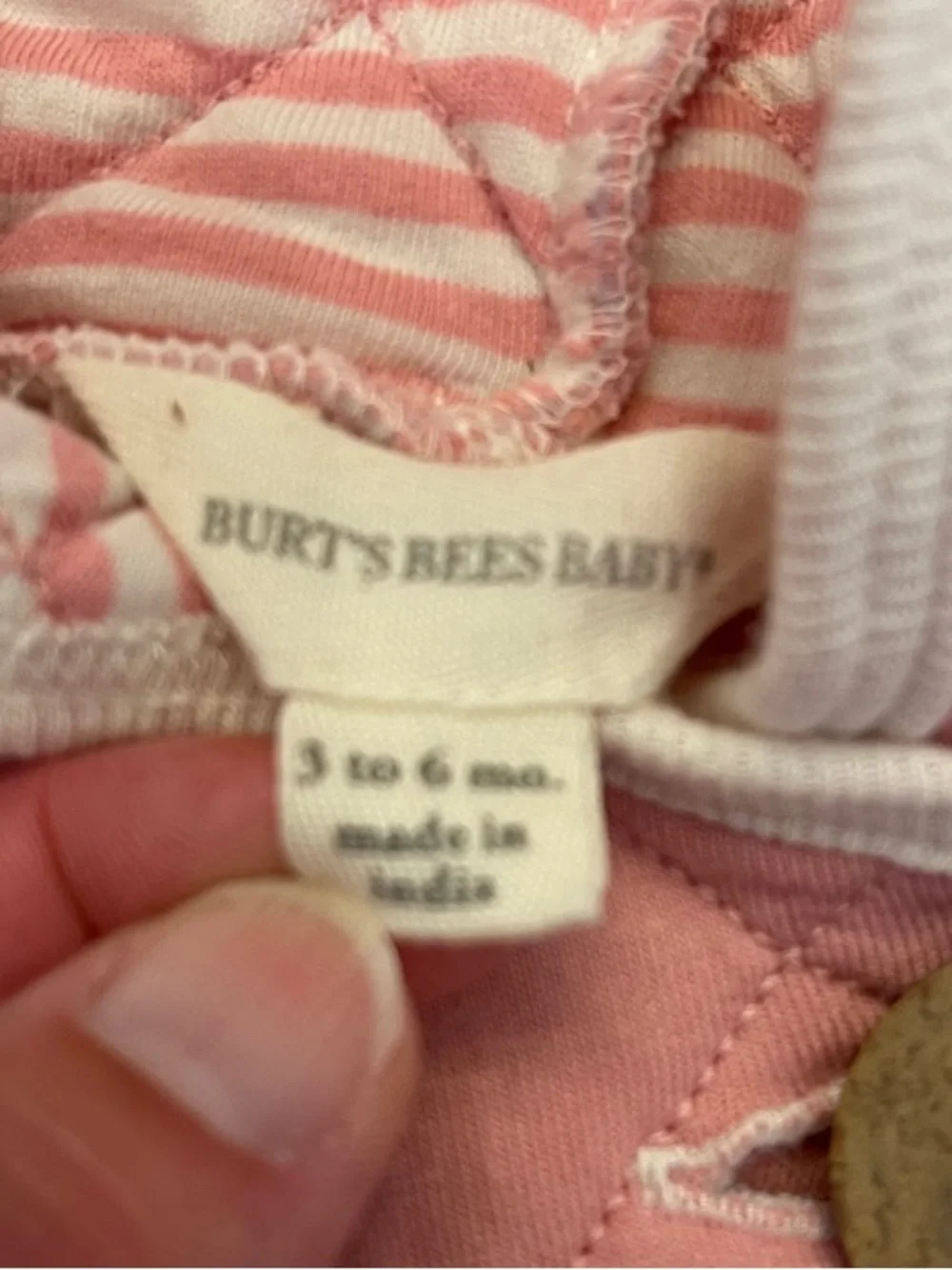 Burts Bees Baby cute quilted