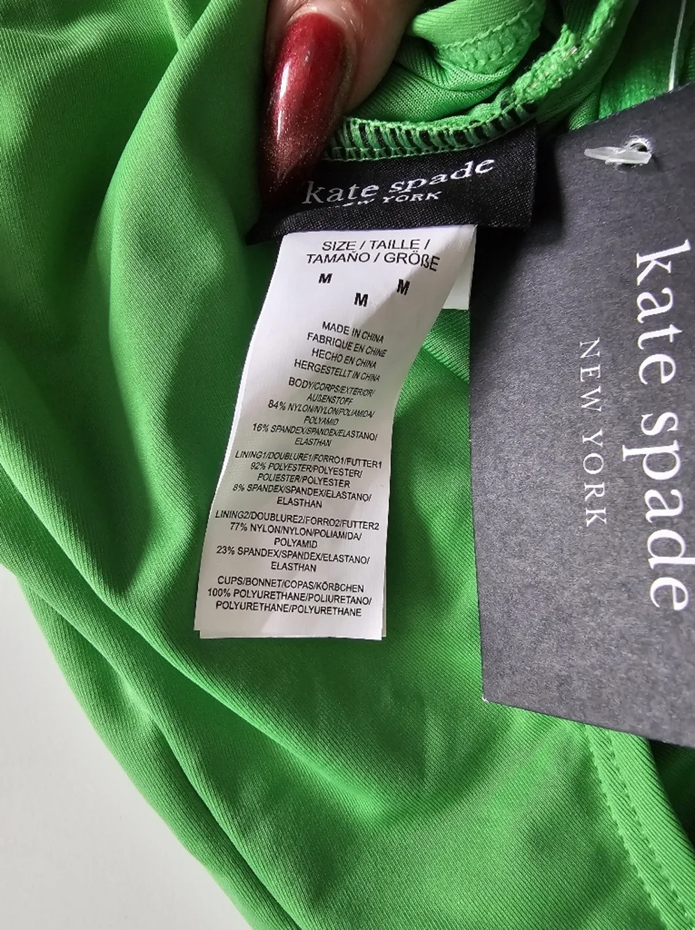 kate spade new yorkSweetheart One Piece Swimsuit