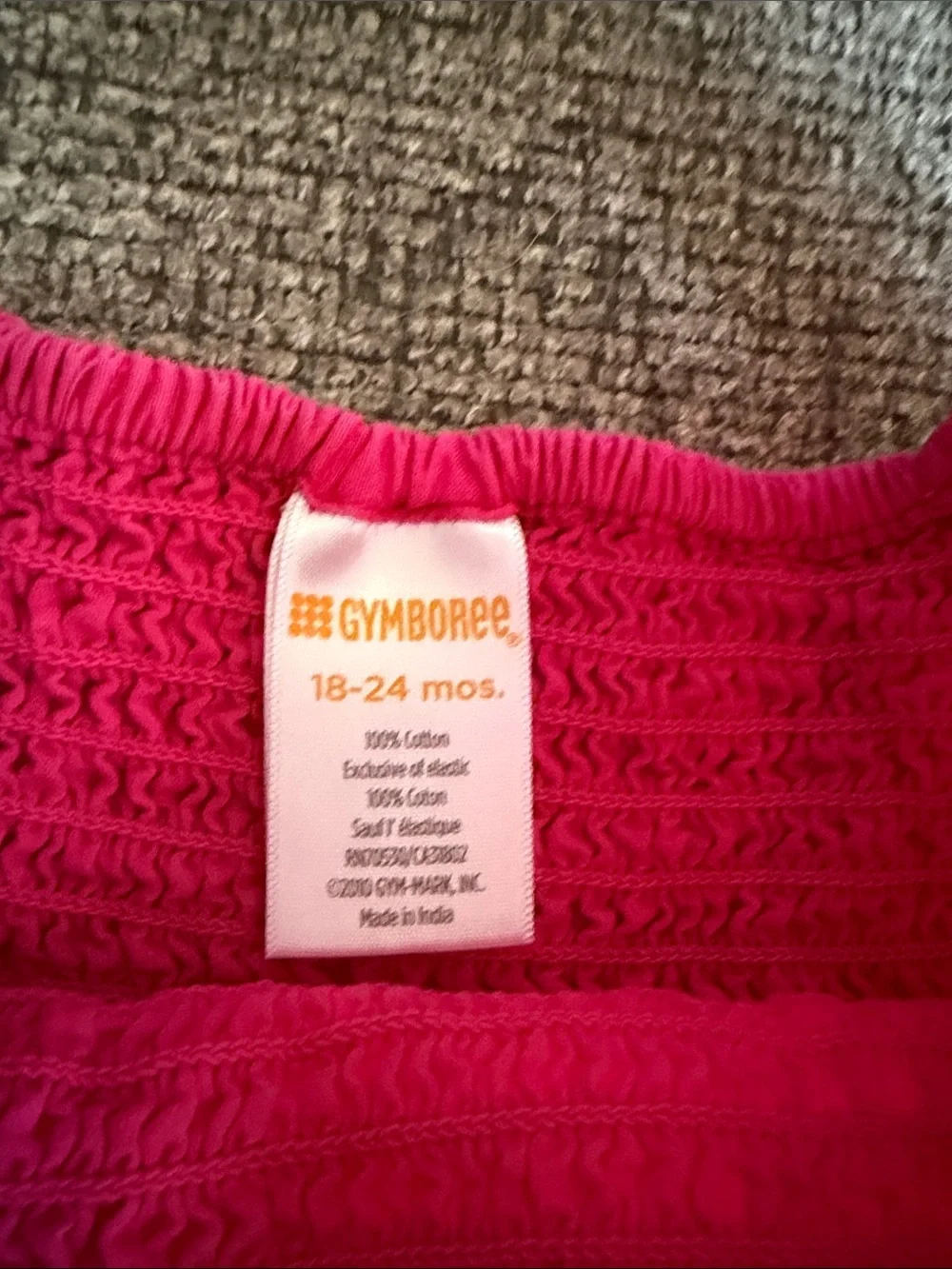 Gymboree bright hot