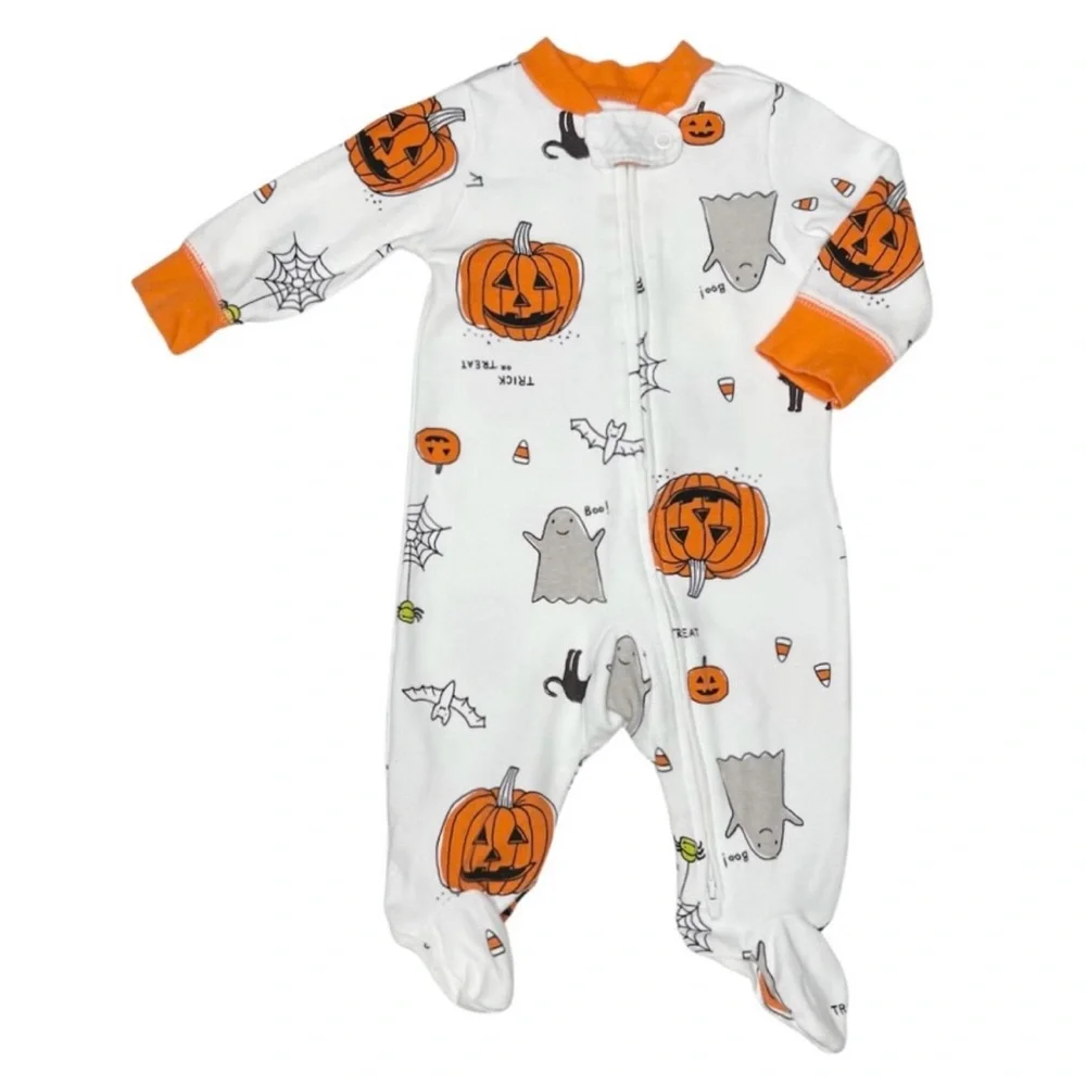 Carter's‎ Halloween Pumpkin And Ghost Sleeper