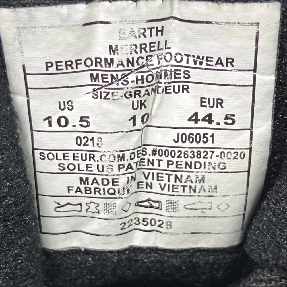 Merrell pre owned
