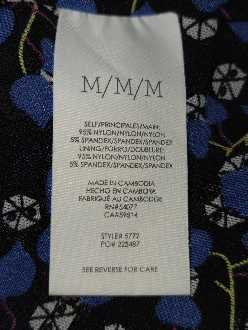 CAbi elastic blue