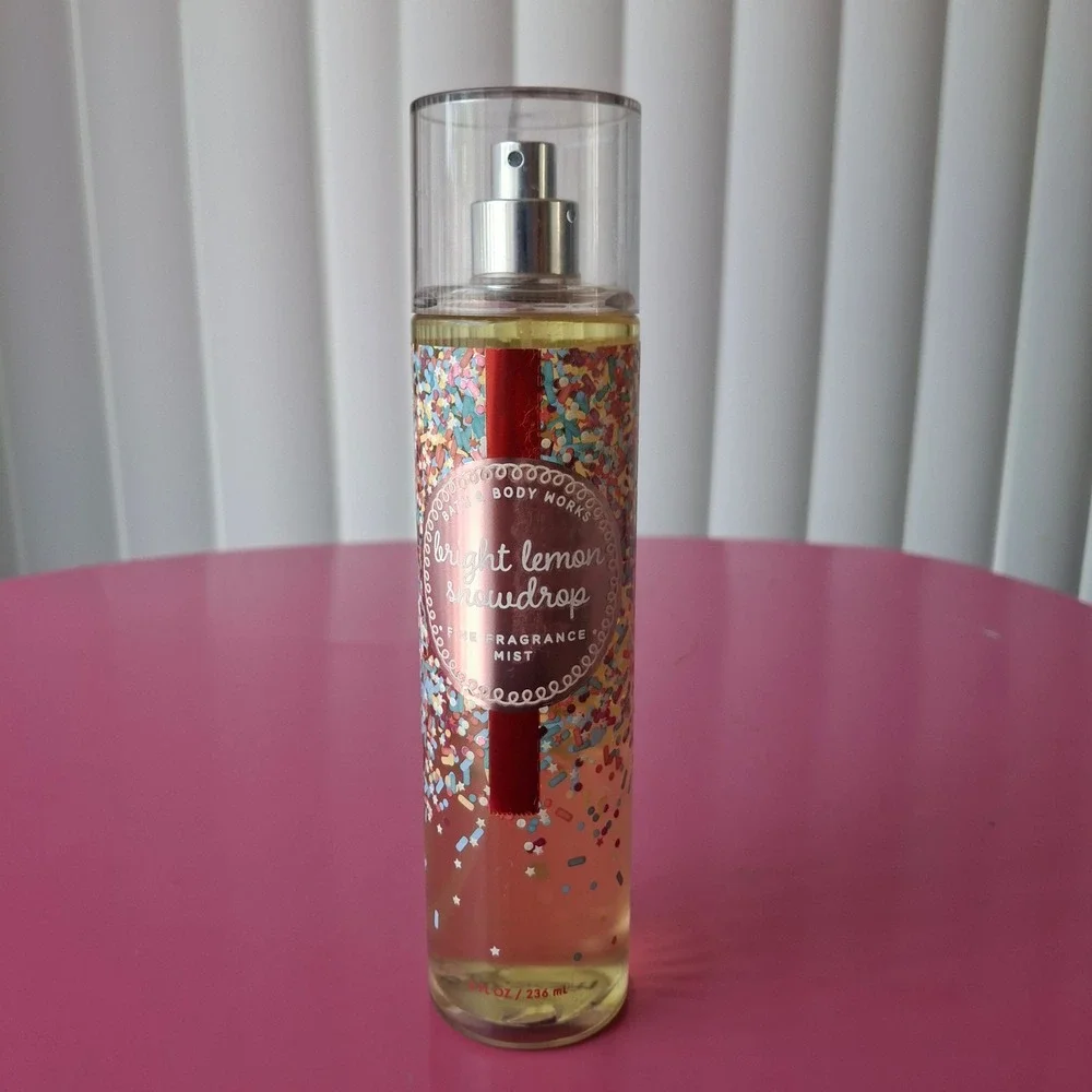 Bath & Body Works BRIGHT LEMON SNOWDROP Fragrance Mist 8 oz Discontinued