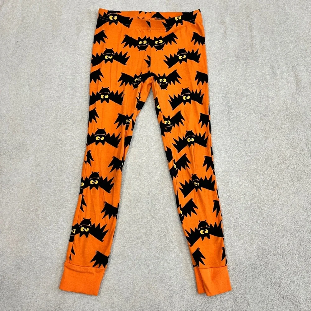 Old Navy Boys 2 Piece Pajamas PJ Outfit Set Summerween Size 10/Large Bats Shirt
