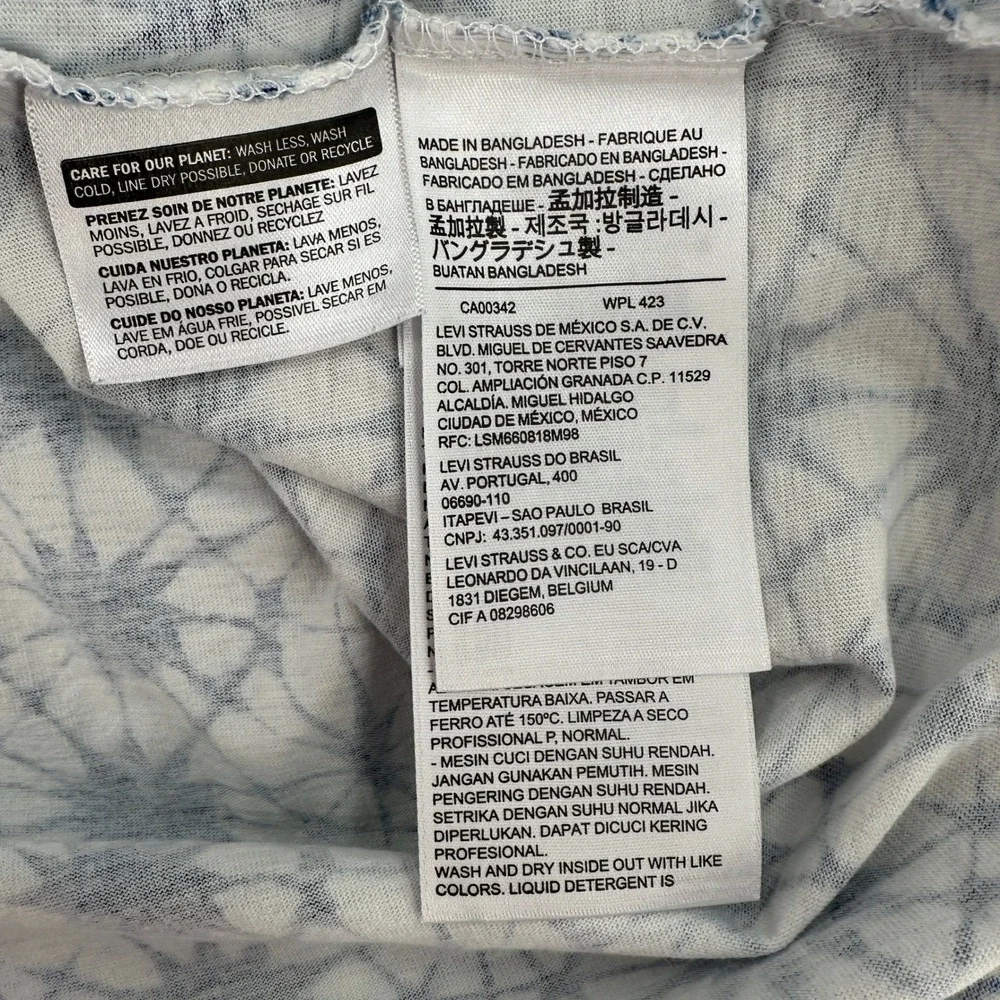 Levis striking pattern