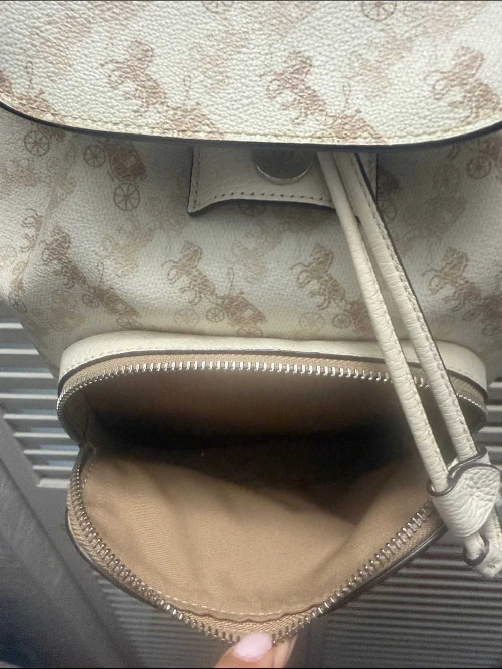 Coach stylish backpack