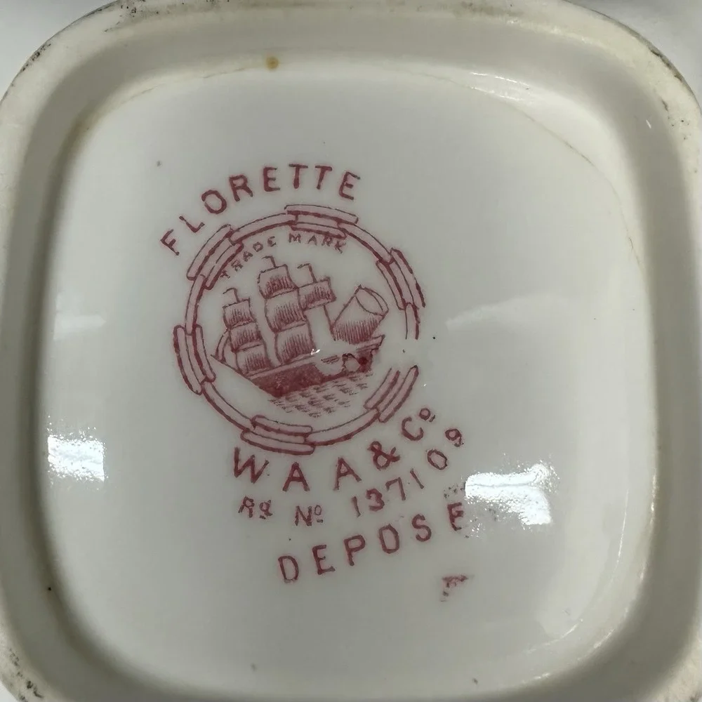 W.A.A & Co (Adderley) victorian porcelain