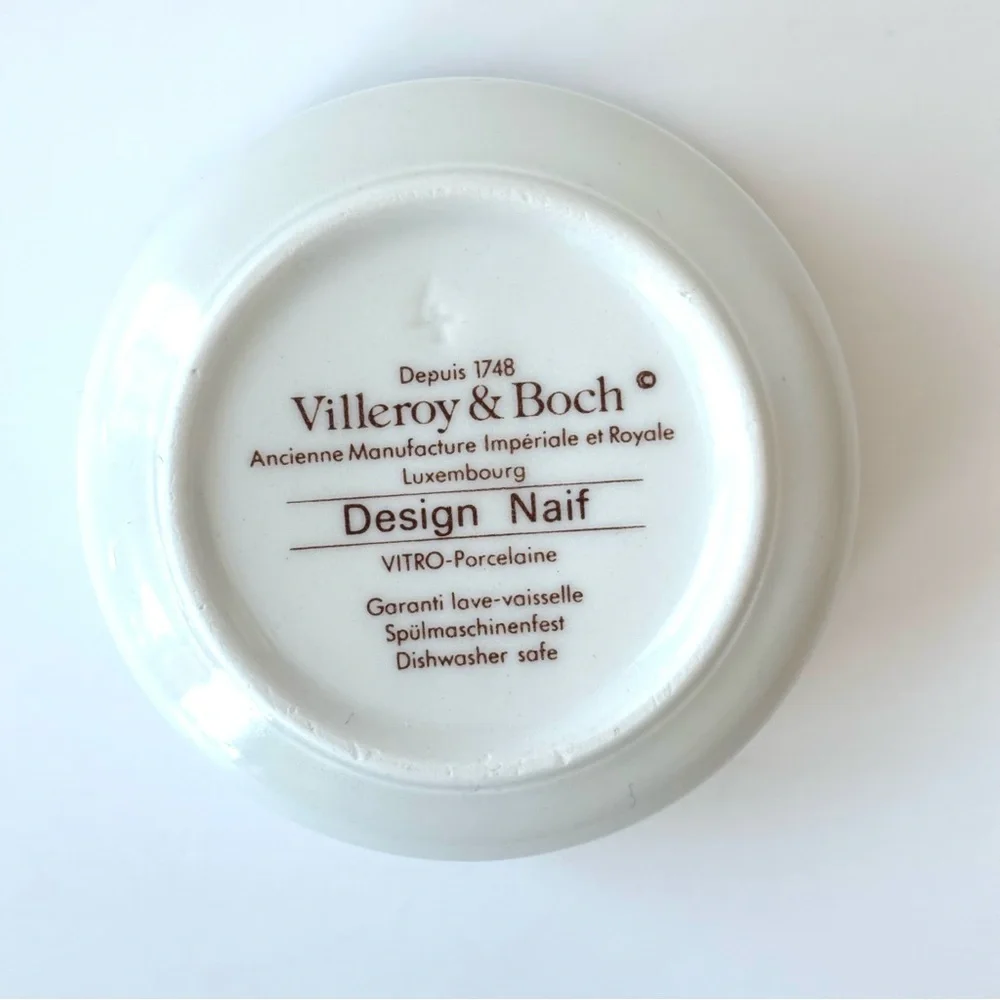 Villeroy & Boch Vintage Naif Porcelain Wedding Ring Dish German Collector Gift 1