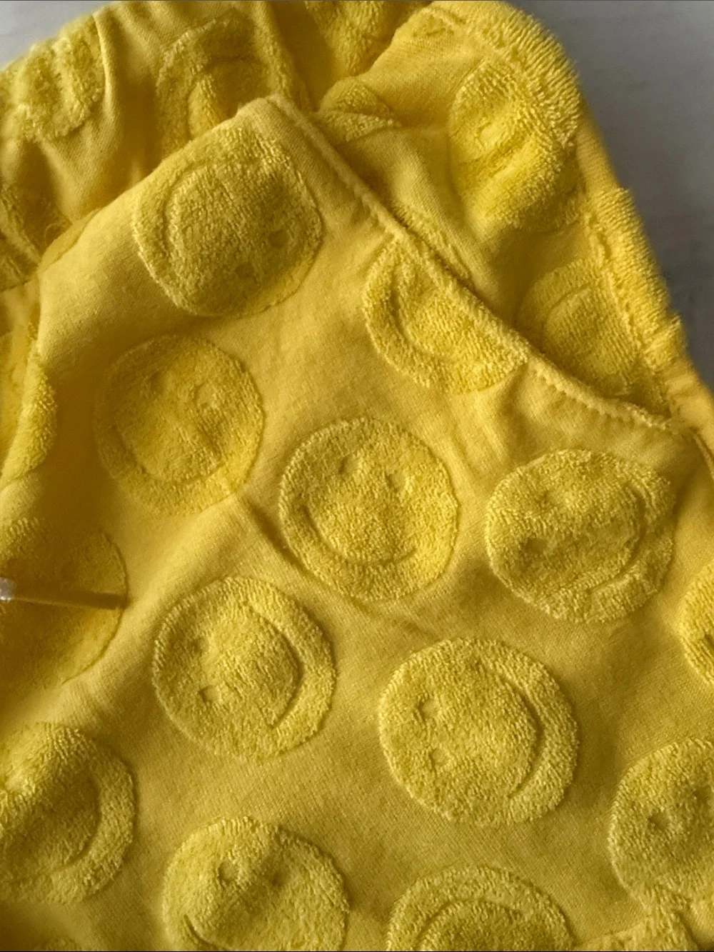 Old Navy Yellow Girls Terry Cloth Shorts