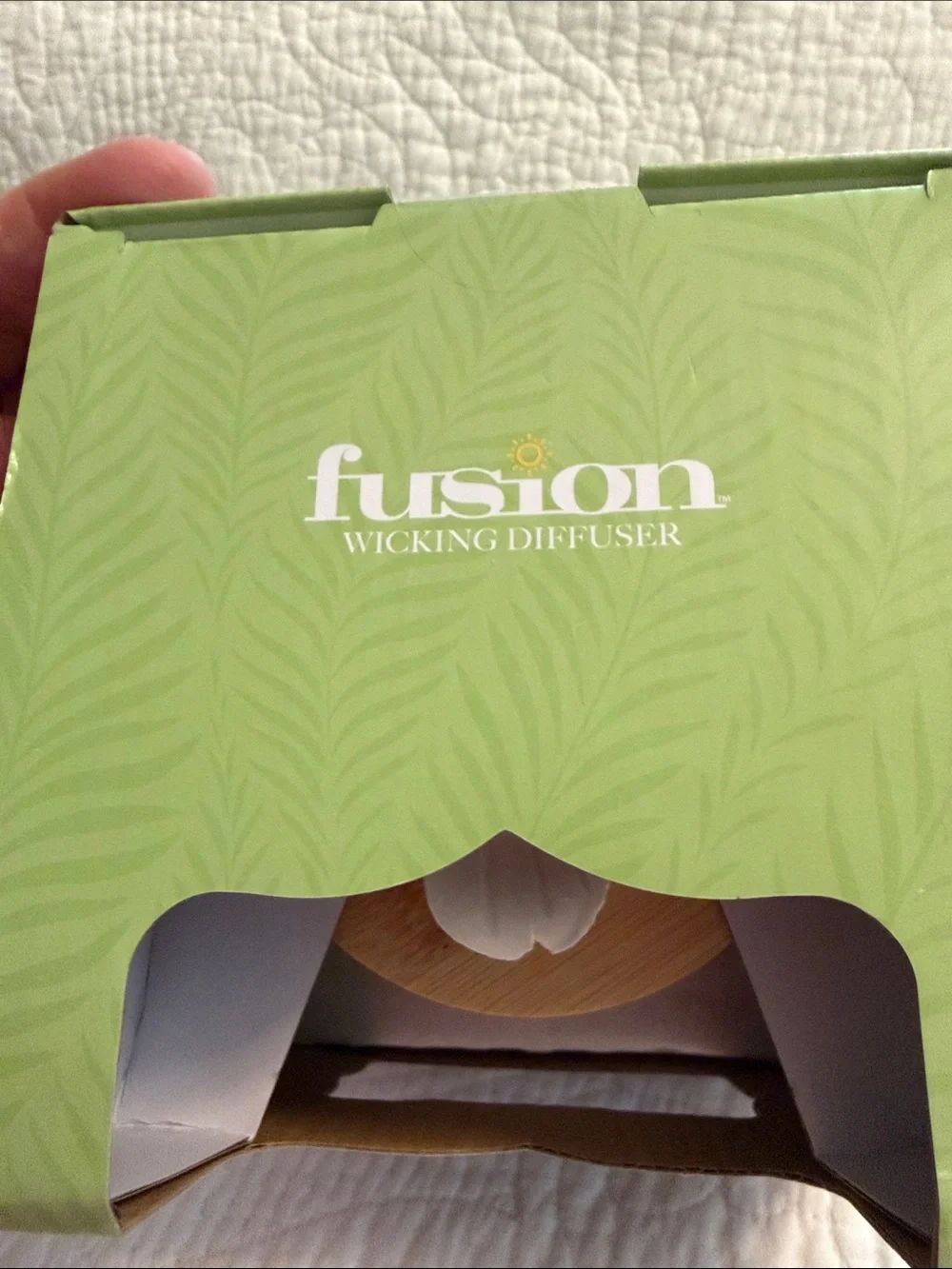 Fusion white floral