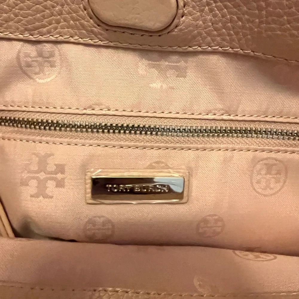 Tory Burch pebbled leather
