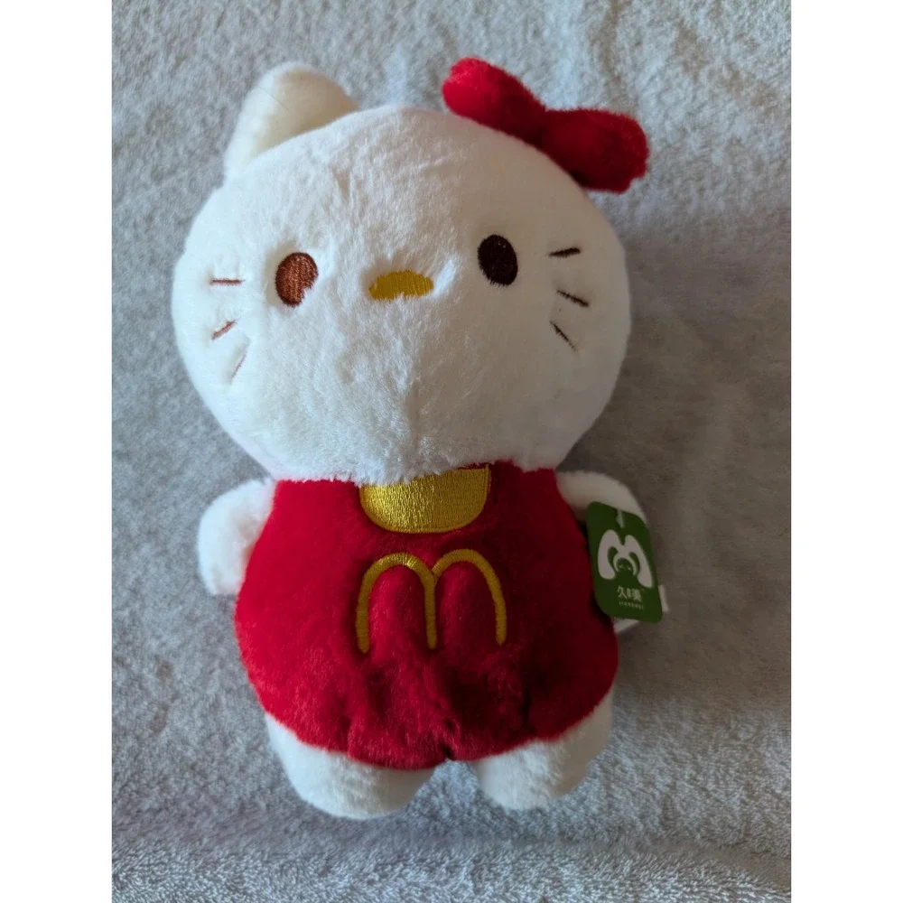 New Hello Kitty Cartoon Fast‎ Food Worker Mcdonald's Plushie