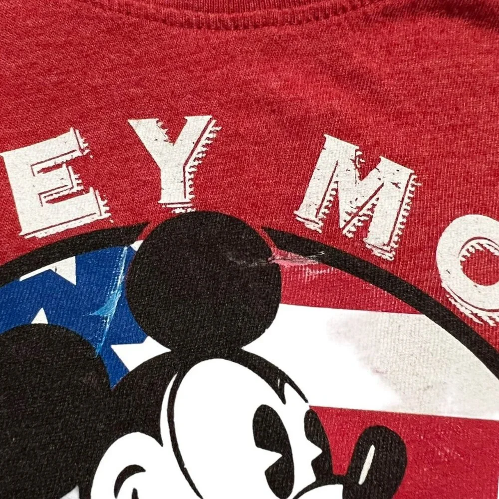 Old Navy + Disney 5T Patriotic Mickey Mouse Shirt