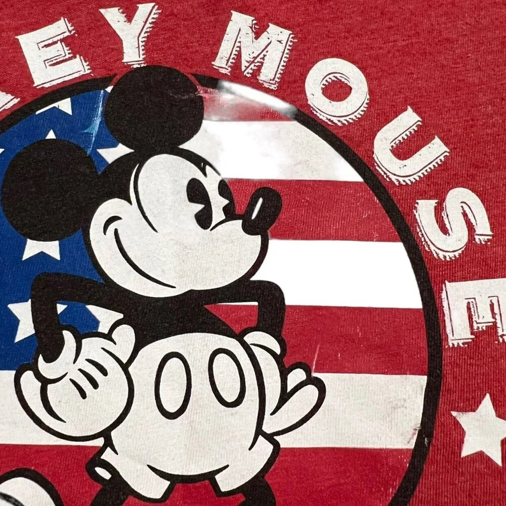 Old Navy + Disney 5T Patriotic Mickey Mouse Shirt