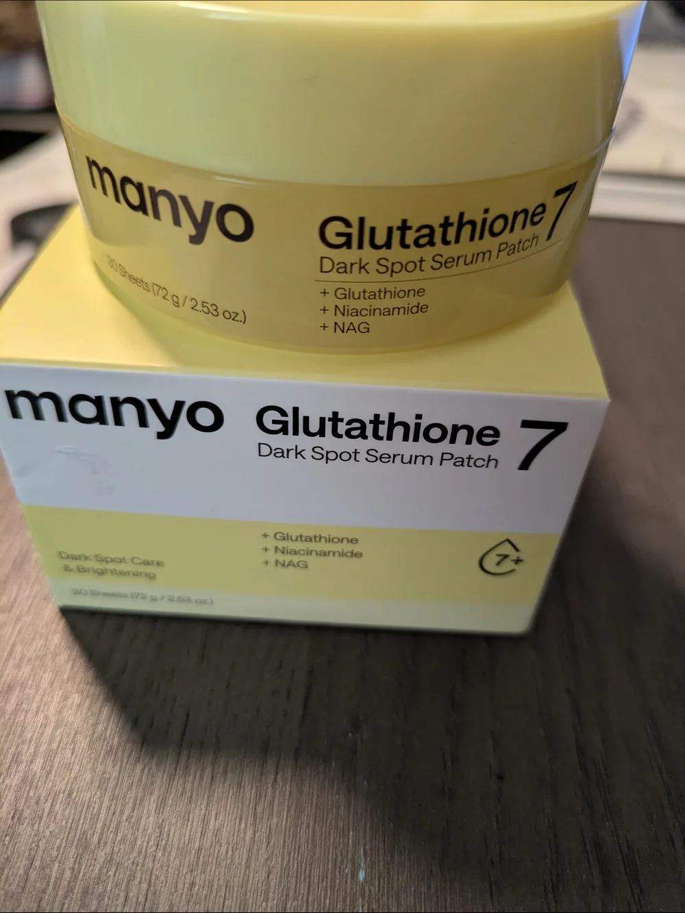 Manyo more patch brighten