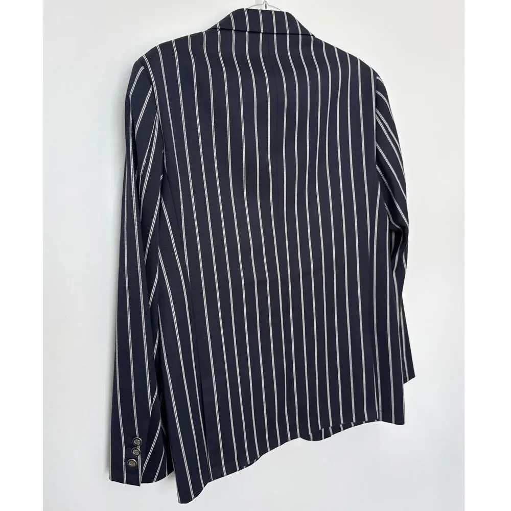 Crombie •length pinstripeblazer