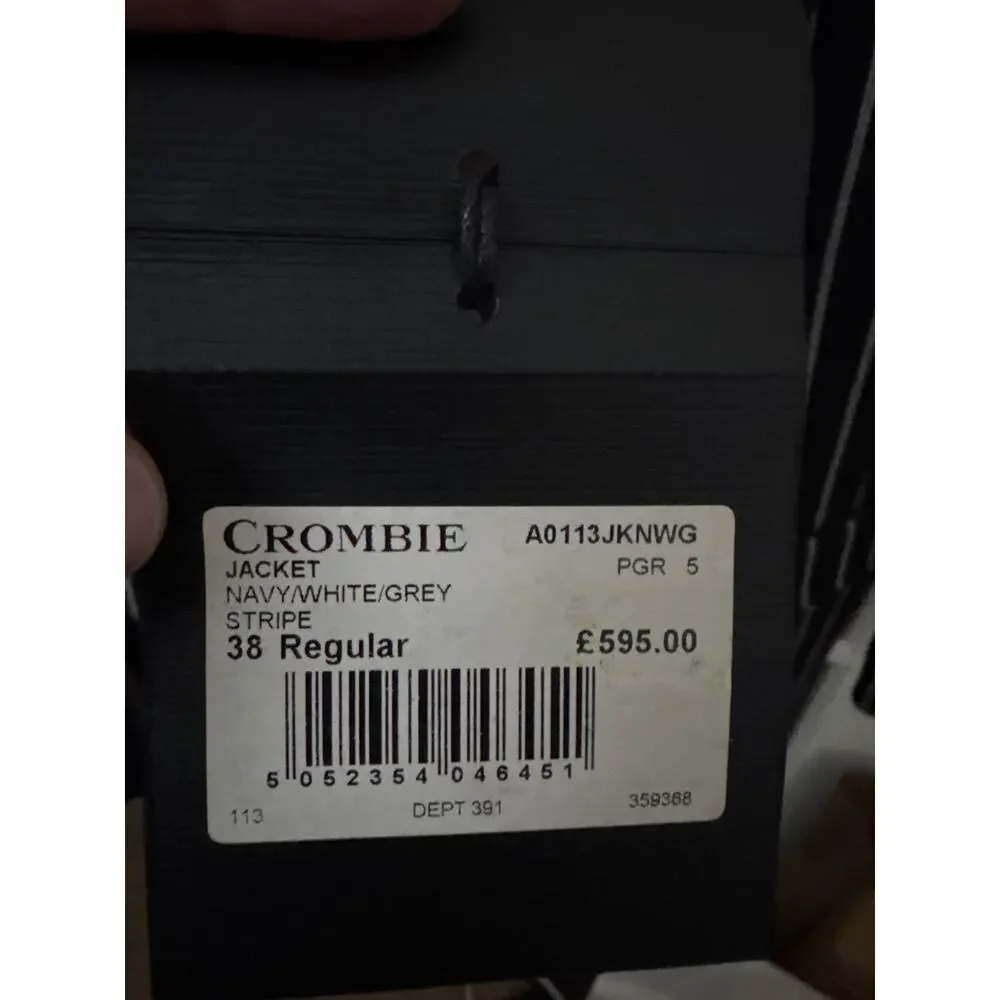 Crombie tag luxuryblazer