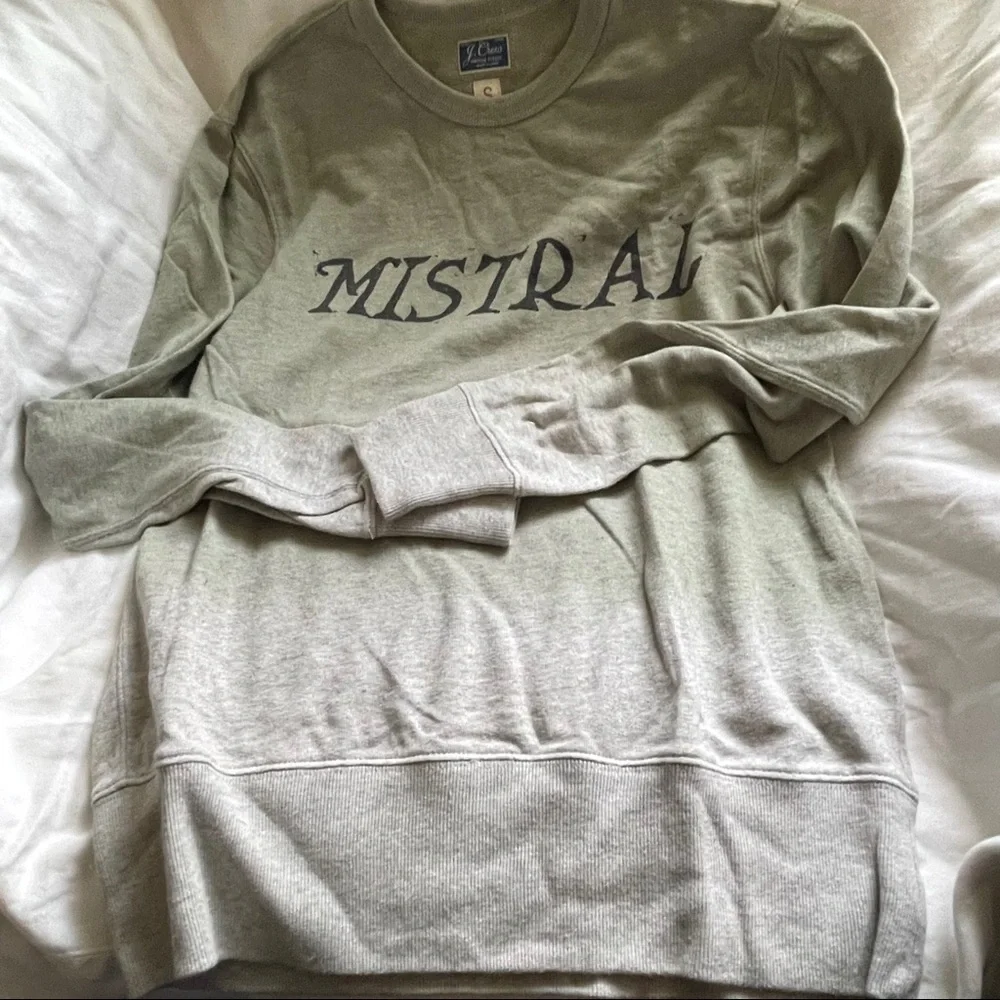 J. Crew Mistral Vintage Fleece Sweatshirt