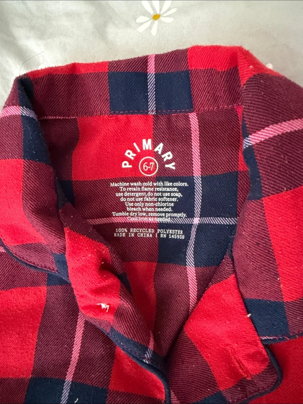 Primary classic plaid