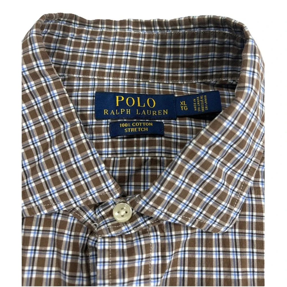 Polo Ralph Lauren Men's‎ XL long Sleeve Button Up, Stretch