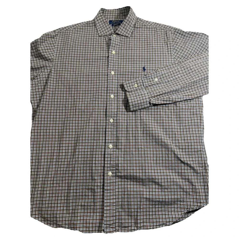 Polo Ralph Lauren Men's‎ XL long Sleeve Button Up, Stretch