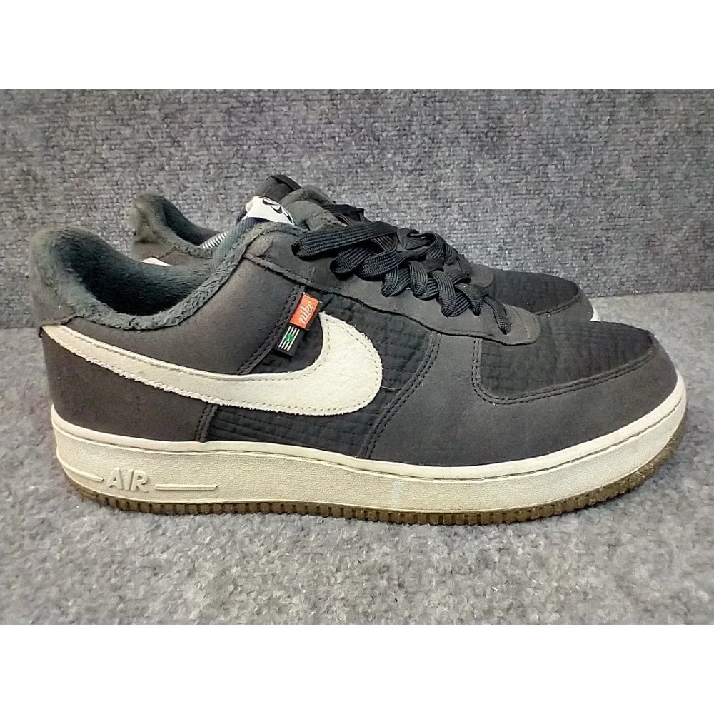 Nike Air Force 1 07 LV8 Toasty Dark Driftwood Black DC8871-001 Mens 12.5