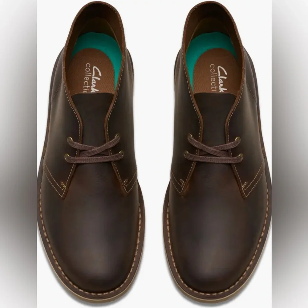 Clarks supple leather
